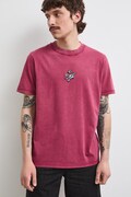 Medicine T-shirt męski bawełniany bordowy