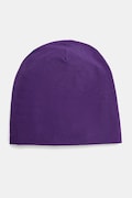 Medicine czapka kolor fioletowy z cienkiej dzianiny
