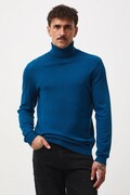 Medicine sweter męski kolor niebieski z golferm