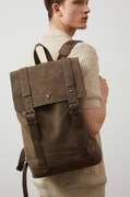 Batoh pánský jednobarevný hnědá barva