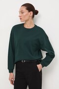 Medicine longsleeve bawełniany damski kolor zielony