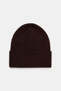 Czapka beanie damska brązowa RW25-CDD040