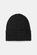 Czapka beanie prążkowana kolor szary RW25-CDM071