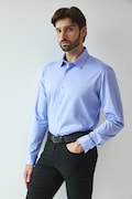 Medicine camicia in cotone uomo colore blu