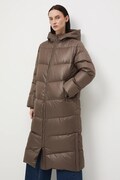 Medicine płaszcz puchowy kolor brązowy