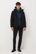 Kurtka męska gładka kolor czarny RW25-KUM713
