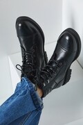 Medicine buty wysokie męskie kolor czarny