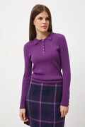 Medicine sweter damski kolor fioletowy