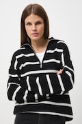 Medicine pulover culoarea negru, light, cu turtleneck