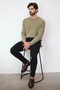 Medicine sweter męski kolor zielony