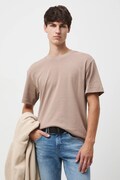 Medicine t-shirt bawełniany męski kolor brązowy gładki