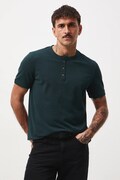 Medicine t-shirt męski kolor zielony melanżowy