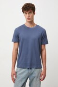 Medicine t-shirt bawełniany męski kolor niebieski gładki