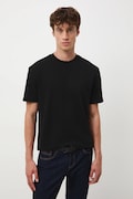 Medicine tricou culoarea negru, neted