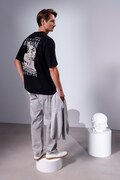 Medicine t-shirt bawełniany męski kolor czarny z nadrukiem