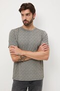Medicine t-shirt bawełniany męski kolor czarny wzorzysty