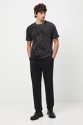 Medicine t-shirt bawełniany męski kolor szary wzorzysty