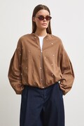 Medicine bluza rozpinana damska brązowa