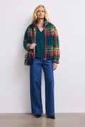 Medicine bluza rozpinana damska polarowa multicolor