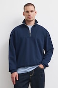 Bluza męska z bawełną granatowa RW26-BLM500
