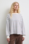 Medicine longsleeve damski bawełniany niebieski