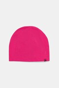 Medicine czapka beanie damska z bawełną różowa