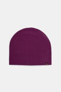 Medicine czapka beanie damska z bawełną fioletowa