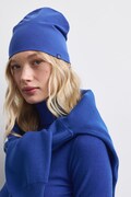 Czapka beanie damska z bawełną niebieska RW26-CDD010