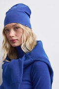Czapka beanie damska z bawełną niebieska RW26-CDD010