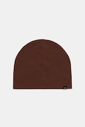 Medicine czapka beanie damska z bawełną brązowa