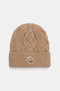 Medicine czapka beanie damska beżowa