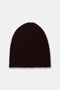 Medicine czapka beanie męska z bawełną bordowa