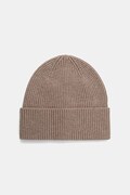Medicine czapka beanie męska z wełny merino beżowa