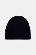 Medicine czapka beanie męska z wełną granatowa