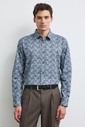 Koszula męska bawełniana z elastanem multicolor RW26-KDM503
