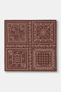 Bandana damska z wiskozy brązowa RW26-SAD301