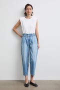 Medicine jeansy slouchy damskie niebieskie