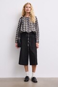 Medicine jeansy wide leg damskie czarne