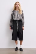 Medicine jeansy wide leg damskie czarne