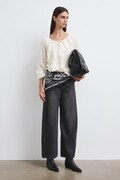 Medicine jeansy barrel damskie czarne
