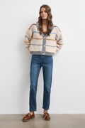 Medicine jeansy slim fit damskie niebieskie