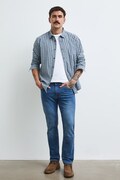 Medicine jeansy slim fit męskie niebieskie
