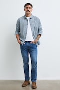 Medicine jeansy slim fit męskie niebieskie