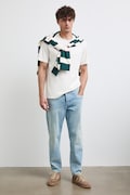 Medicine jeansy tapered męskie niebieskie