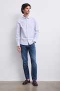 Medicine slim fit férfi kék