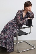 Medicine sukienka rozkloszowana multicolor paisley