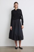 Sweter damski z wiskozą czarny RW26-SWD041