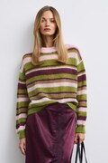 Medicine sweter damski z wełną multicolor