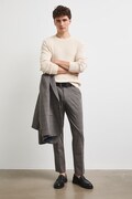 Sweter męski bawełniany beżowy RW26-SWM031