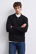 Medicine sweter męski z wiskozą czarny
